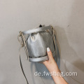 2022 Neues Design Soft Draw String Messenger Bag Transparent PVC Candy Jelly Sling -Tasche